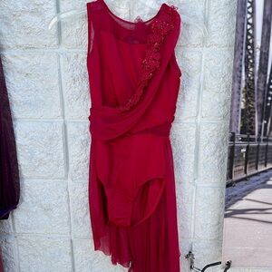 Red Dance Costume